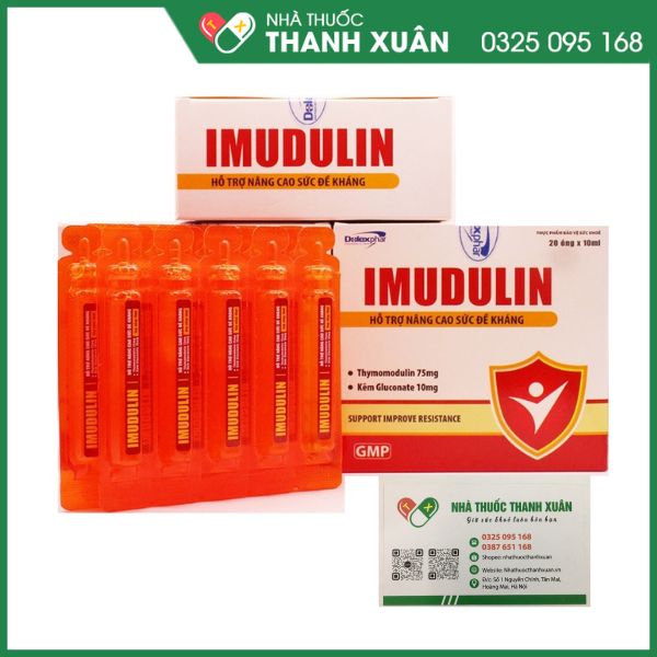 Imudulin giúp tăng cường sức khỏe, nâng cao sức đề kháng